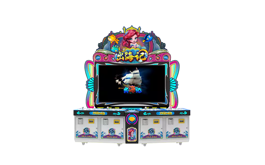Mermaid Warrior cabinet view 2 thumbnail